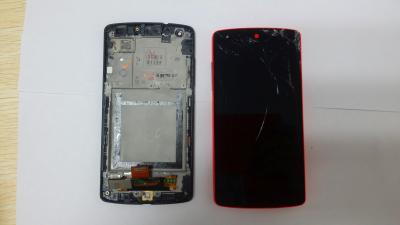 China Electronics Recycling Used LG Nexus 5 LCD Screens Working with Broken Digitizer for sale