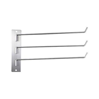 China Modern Hot Selling Standing Towel Rack Stainless Steel Towel Rack For Hotel Bathroom for sale