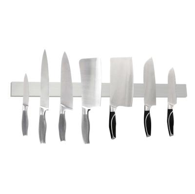 China Magnetic Knife Holder Stored Knife Strips Stainless Steel Magnetic Knife Holder For Kitchen for sale