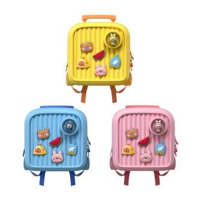 China Diy Sticky Hipiwe Little Kid Toddler Backpack EVA Carton Yodo Little Kids School Bag Pre-k Toddler Backpack Gifts I Love You For children for sale