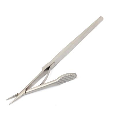 China Factory direct sales surgical scissors with needle holders thread needle holder safety needle holder straight bend for sale