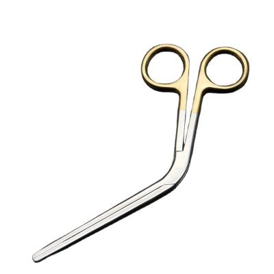 China New Best Selling Surgical Forceps High Quality Nasal Dressing Straight Bending Forceps for sale