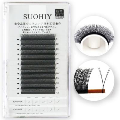 China Long Natural Y Shape C D Curl Handwoven Eyelash Extension Volume Mink Eyelashes YY False Eyelashes YY for sale