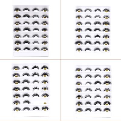 China 25-30 Times 3d Real Mink Eyelashes 100% Real Mink Fur Lashes Handwork Lashes for sale