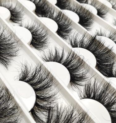 China Soft& New Mink Lashes Comfortable 3D Mink Lashes Wholesale 8D Mink Eyelashes for sale