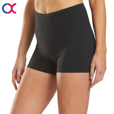 China Custom Made Breathable Fitness Gym Wear Custom Private Logo Sports Quick Drying Shorts High Waist Women's Yoga Shorts High Quality for sale