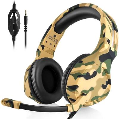 China LED Light Factory Supply Gaming Headset For Xbox One PS4 Switch PC Smartphone for sale