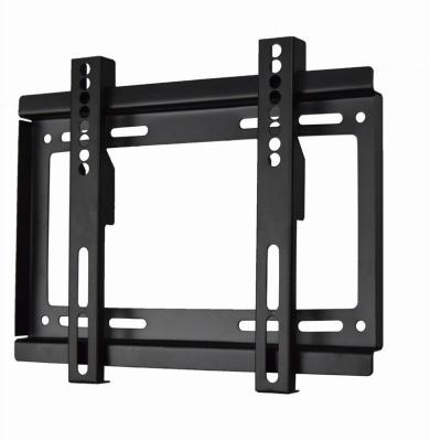 China Low Profile Cold Rolled Steel Wall Mounting TV Support 14-37 Inch Flat Screen Fixed TV Mount Space Saving TV Wall Mount Bracket for sale