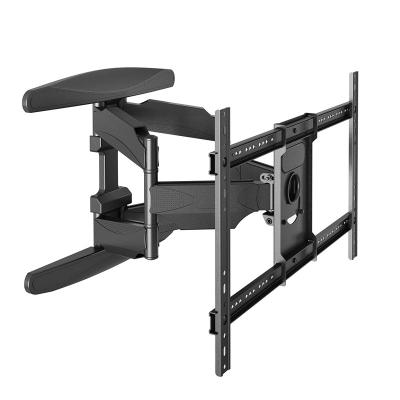 China Cold Rolled Steel 32-70 Inch Flat Universal Articulating Screen TV Swivel Extension Tilt TV Mount Full Motion TV Monitor Wall Mount Bracket for sale