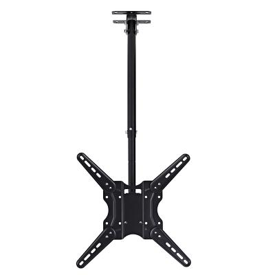 China Cold Rolled Steel Tilt Swivel LCD Ceiling Mount TV Frame Adjustable Motion Long TV Ceiling Mount Telescopic 65 Inch Full Height for sale