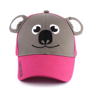 China JOINT Custom Logo Soft Brim Child Sports Hat 100%cotton Child Hat Cool Comfortable Ear Hat For 3-7 Years Kids for sale