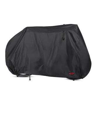 China Outdoor Weather Cover For 2 Bikes Bike Durable Sun Rain Cover 210D Oxford Amazon Selling Waterproof Warm Outdoor Bicycle Cover Cover for sale