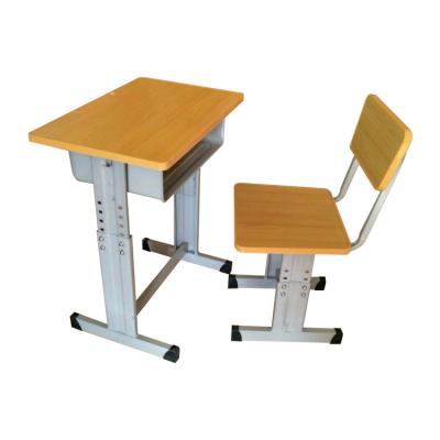 China Modern Height Adjustable Kids Study Table And Chair Porcelain School Desk for sale