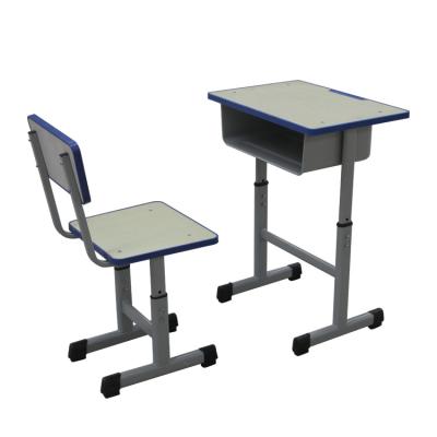 China Modern Standard Classroom Kids Study School Desk And Chair Standard Size for sale