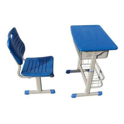 China Popular Used School Furniture Kids Study Desk And Chair Set Students Desks And Chairs for sale