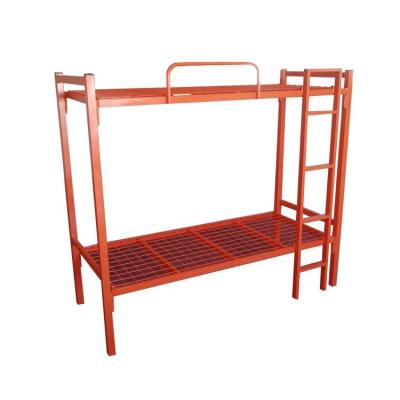 China Morden School Furniture Metal Bunk Bed Student Dormitory Steel Bed for sale