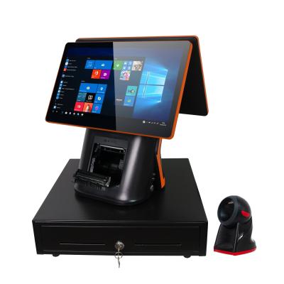 China Plastic Case 15 Inch Touch POS Terminal 128g SSD POS Machine 15 Inch One Point Of Sale System for sale