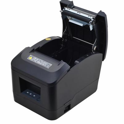 China 260mm/s Black And White 3 Inputs USB+Lan+Serial 80mm Thermal Receipt Printer Black And White for sale