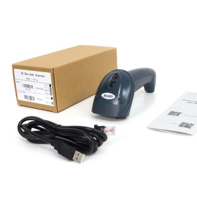 China Wireless Barcode Scanner CMOS 1D/2D Barcode Scanner Qr Code Scanner USB Display Handheld Payment - for sale