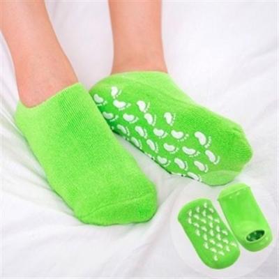 China Factory Direct Sales Breathable Anti-split Gel Socks Low Cut Spa Foot Care Sleeve Women Socks for sale