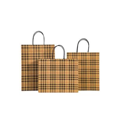 China Luxury Packaging Paper Bags Printing Kraft Paper Bag Recyclable Low Price for sale