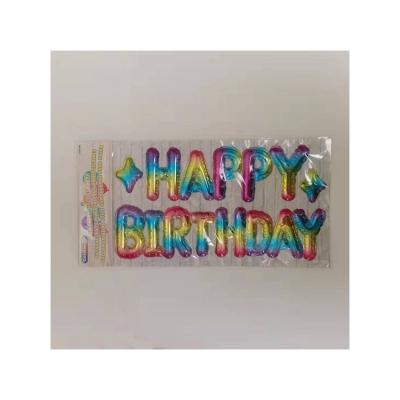 China Hot Selling Cute Stickers Birthday Decorative Sticker Color 3d Wall Blister Decorative Sticker for sale