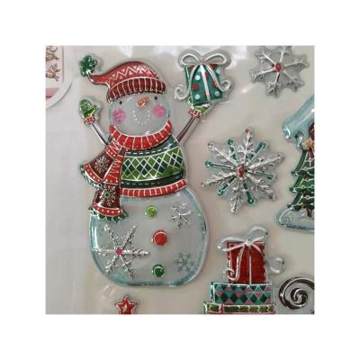 China Self-adhesive printing decorative 3d home stickers wall decoration holiday sticker sticker for sale