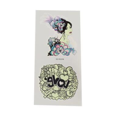 China High Quality Temporary Tattoo Stickers Women Temporary Tattoo Sticker Skull For Hand for sale