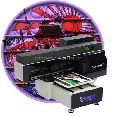 China Metal Ready To Ship Small Format A3 Digital Printer UV Flatbed Printer for sale