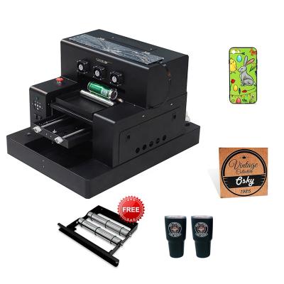 China Competitive Price A4 Metal UV Printer With Cosmox RIP Acro Ripping Software for sale