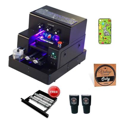 China Metal Digital Inkjet Led Good Quality 3D Printer Nail Art Golf Ball A4 Flatbed UV Printer For Sale for sale