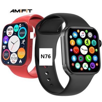 China MP3 playback 2021 new arrive pro plus reloj smart watch7 n76 negro ip67 negro ser seri 7 serie 7 gray smartwatch 7pro n76 newest for sale