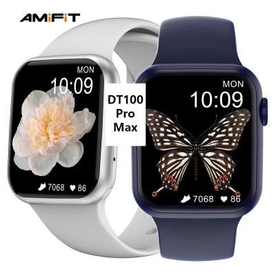 China MP3 playback Apple-styl APPL 1 pice fitness serie 6 plus dt100pro+ new design DT 2021 max touch DT 100 pro a2292 dt100 smart watch smartwatch for sale