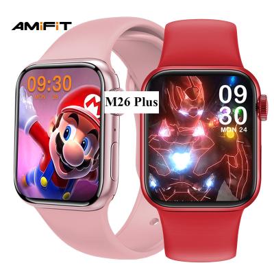 China Touch screen m 26 plus wristband sport smartwatch m26 smart BT watch m26plus reloj intelligentte for sale