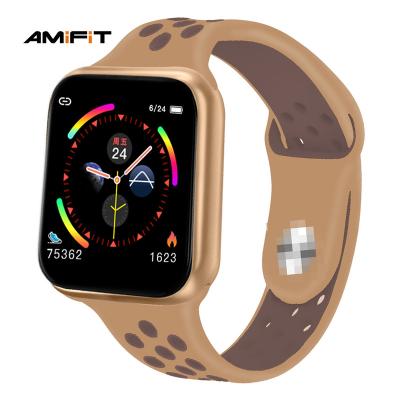 China Touch screen reloj inteligente wristband Amazon Dongguan smart watch f8 smartwatch with price for sale