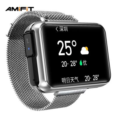 China MP3 Playback 2 in 1 reloj 2020 inteligente t91 t91 smartwatch smartwatch with earpods for sale