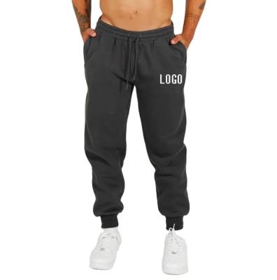 China QUICK DRY 2023 Custom Logo New Sweatpants Plain Loose Joggers Pants Men Cotton Fleece Mens Joggers Gym Jogging Sportswear Joggers for sale