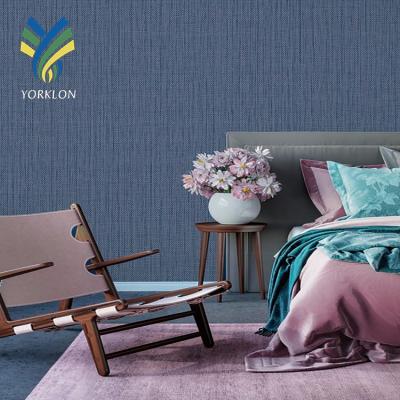 China YKPY 3 excellent quality color non-woven wallpaper modern exquisite popular pure quiet home living room for sale