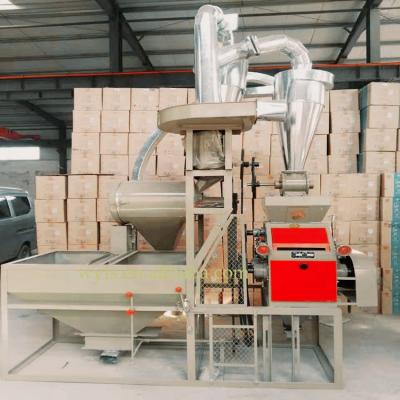 China Grain processing complete line small corn flour mill for homeuse flour packing bag 50kg good price for sale for sale