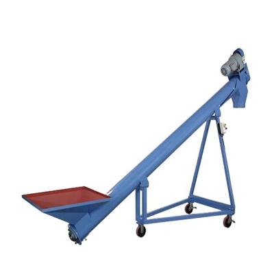 China WY Heat Resistant Hot Sale Auger Feeder Hopper / Auger Inclined Conveyors for Grain Cement for sale