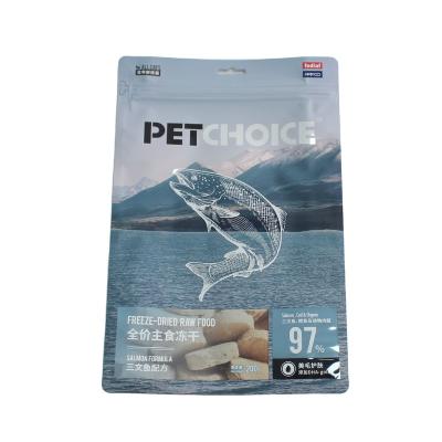 China Customized Printing Frozen Food Packaging Moisture Proof Plastic Pouch Freezed Seafood Fresh Storage Packaging Bag for sale