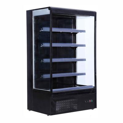 China Embraco Compressor Vertical Display Fridge Dairy Food / Beverage Display for sale