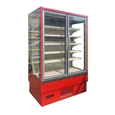 China Plug - In Multideck Display Fridge / Multideck Display Chiller With LED Lighting for sale