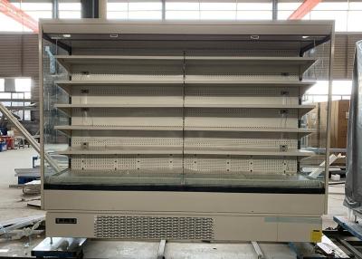 China 5 Layers R404a Open Air Refrigerated Display Cases Air Cooling for sale