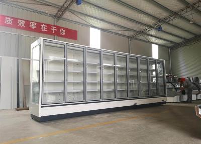 China Descongelación auto abierta de Front Remote Multideck Display Fridge del motor de fan de EBM en venta