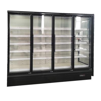 China Refrigerador ahorro de energía de Multideck de la bebida con el regulador de temperatura de Digitaces en venta