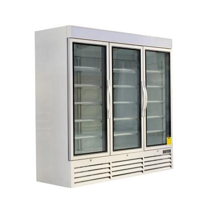 China Supermarket Refrigeration Equipment With Auto-Evaporation Water Tray for sale