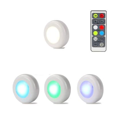 China Ressessed In Touch Remote Control RGB Led Light And Battery Operated Led Light for sale