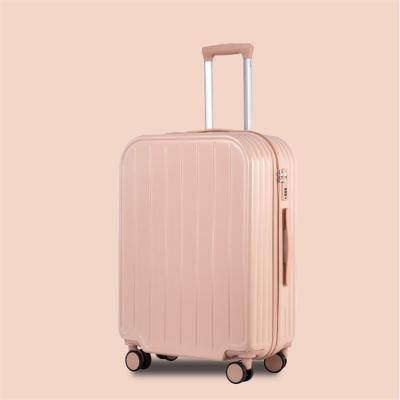 China Luggage Item Polycarbonate Suitcase Travel Bags Personal Luggage With Removable Wheels for sale