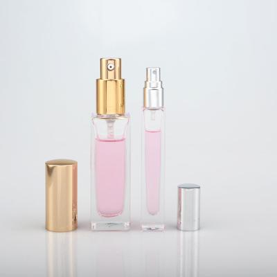 China Wholesale Clear Bulk Spray Bottle 15ml 30ml Luxury Empty Personal Care Oil Glass Refillable Perfume Bottles for sale